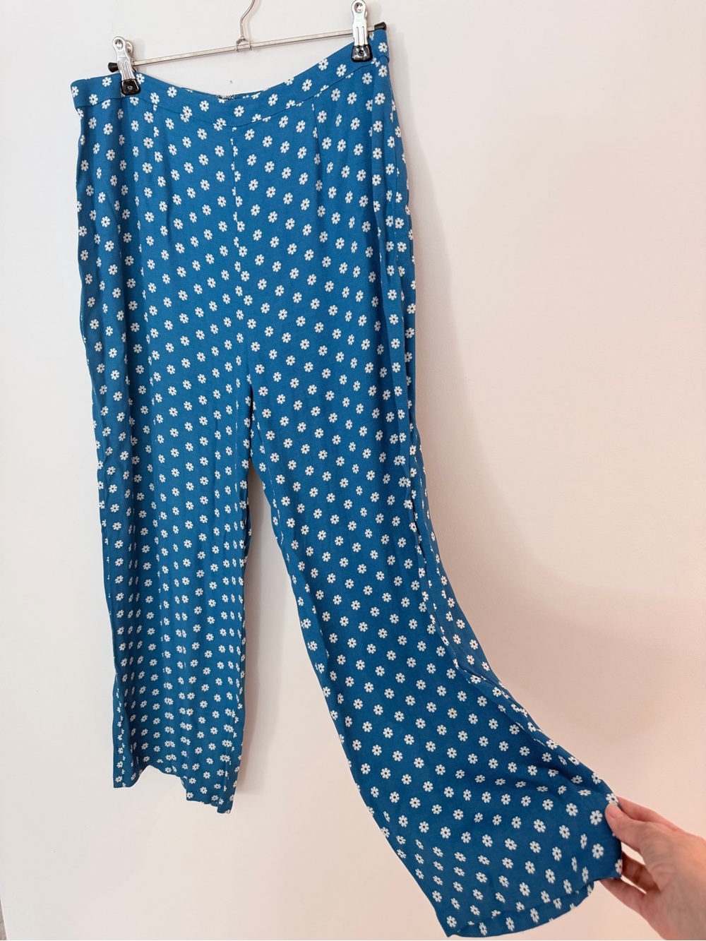 2 piece set. Reformation crop top with adjustable straps and pants.